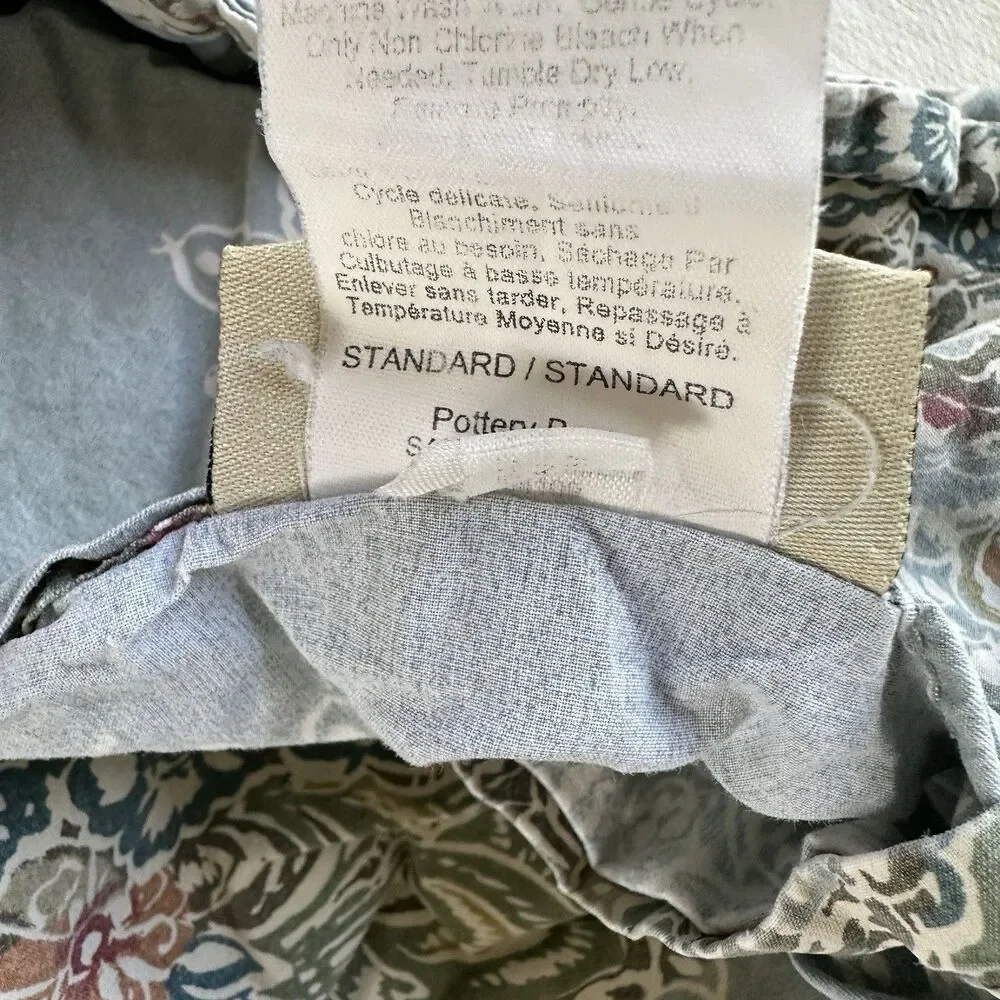 Pottery Barn Serrano Medallion (Blue) King Duvet Set w/ 2 Standard shams SUMMER